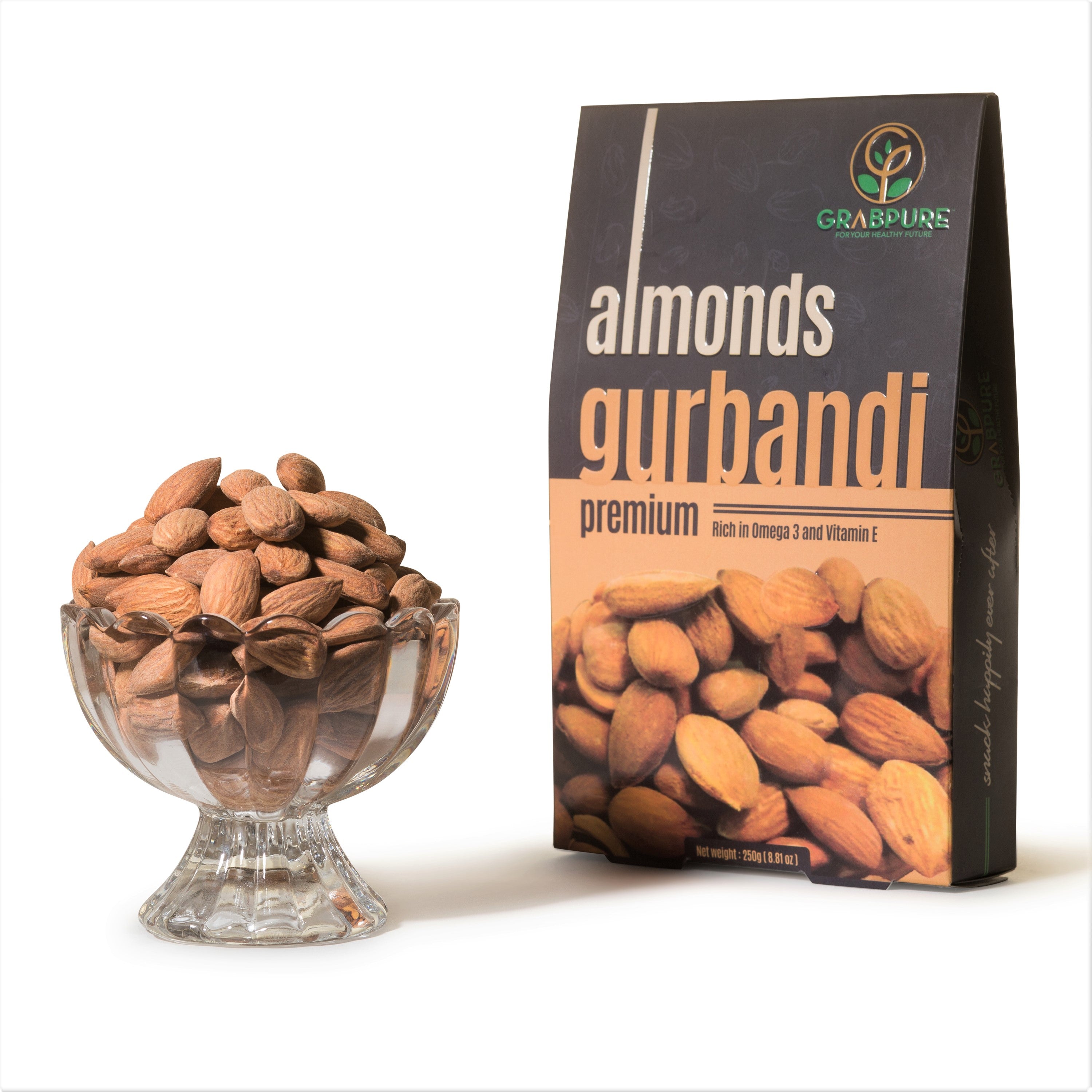 Afghani Gurbandi Almonds Gurbandi Badam GrabPure