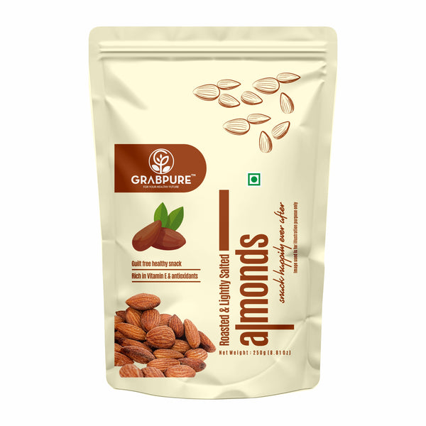 Roasted Lightly Salted Almonds Roasted | Roasted Badam