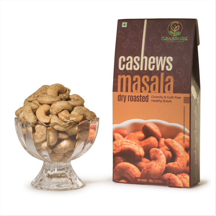 Dry Roasted Cashews Masala